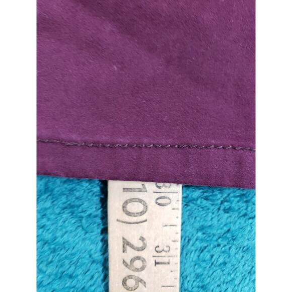 Gloria Vanderbilt Jeans Sz 14 Womens Purple Low Rise Sadie Slim Straight NWT - Picture 12 of 16
